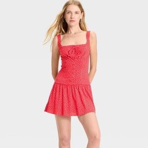 Wild Fable Red Star Summer Dress